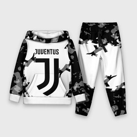 Детский костюм 3D (с толстовкой) с принтом Juventus 2018 Original в Тюмени,  |  | Тематика изображения на принте: fly emirates | juventus | ronaldo | клуб | линии | мода | модные | мяч | реал мадрид | спорт | спортивные | стиль | футбол | футбольный клуб | экстрим | эмблема | ювентус