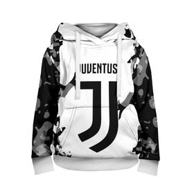 Детская толстовка 3D с принтом Juventus 2018 Original в Тюмени, 100% полиэстер | двухслойный капюшон со шнурком для регулировки, мягкие манжеты на рукавах и по низу толстовки, спереди карман-кенгуру с мягким внутренним слоем | Тематика изображения на принте: fly emirates | juventus | ronaldo | клуб | линии | мода | модные | мяч | реал мадрид | спорт | спортивные | стиль | футбол | футбольный клуб | экстрим | эмблема | ювентус