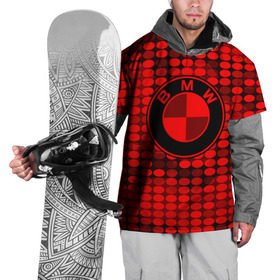 Накидка на куртку 3D с принтом bmw sport collection red style в Тюмени, 100% полиэстер |  | 
