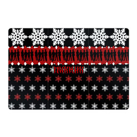 Магнитный плакат 3Х2 с принтом Праздничный Пикник в Тюмени, Полимерный материал с магнитным слоем | 6 деталей размером 9*9 см | кирнос | корчемный | новогодний | пикник | рождество | рок группа | свитер | шклярский