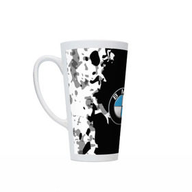 Кружка Латте с принтом BMW 2018 Creative в Тюмени, Белая керамика | Объем 480 мл; Высота 150 мм; Диаметр 90 мм | bmw | автомобильные | бмв | машины