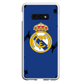 Чехол для Samsung S10E с принтом Real Madrid 2018 Original в Тюмени, Силикон | Область печати: задняя сторона чехла, без боковых панелей | fc | real madrid | реал мадрид | спорт | спортивные | фк | футбол | футбольный клуб