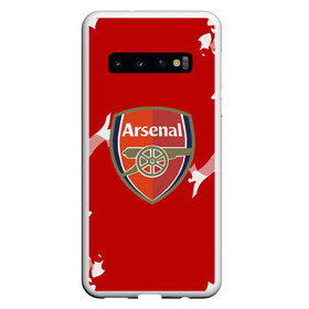 Чехол для Samsung Galaxy S10 с принтом ARSENAL ORIGINAL в Тюмени, Силикон | Область печати: задняя сторона чехла, без боковых панелей | fc |  fc arsenal | арсенал | спорт | спортивные | фк | футбол | футбольный клуб