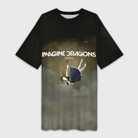 Платье-футболка 3D с принтом Imagine Dragons Dream в Тюмени,  |  | альтернативный | американская | группа | драгонс | имеджин | инди | индирок | поп | рок | электроник