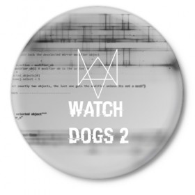 Значок с принтом Wath dogs 2 collection в Тюмени,  металл | круглая форма, металлическая застежка в виде булавки | game | wath dogs 2 | город | девушка | дрон | игры | компьютеры | пистолет | телефон | технологии | хакер