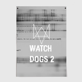 Постер с принтом Wath dogs 2 collection в Тюмени, 100% бумага
 | бумага, плотность 150 мг. Матовая, но за счет высокого коэффициента гладкости имеет небольшой блеск и дает на свету блики, но в отличии от глянцевой бумаги не покрыта лаком | game | wath dogs 2 | город | девушка | дрон | игры | компьютеры | пистолет | телефон | технологии | хакер