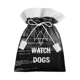 Подарочный 3D мешок с принтом Wath dogs 2 Хакер в Тюмени, 100% полиэстер | Размер: 29*39 см | Тематика изображения на принте: game | wath dogs 2 | город | девушка | дрон | игры | компьютеры | маркус | пистолет | телефон | технологии | хакер