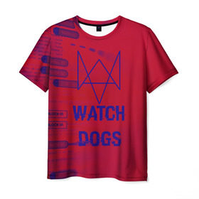Мужская футболка 3D с принтом Watch Dogs hacker collection в Тюмени, 100% полиэфир | прямой крой, круглый вырез горловины, длина до линии бедер | Тематика изображения на принте: game | wath dogs 2 | город | девушка | дрон | игры | компьютеры | пистолет | телефон | технологии | хакер