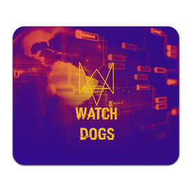 Коврик прямоугольный с принтом WATCH DOGS NEON WORLD в Тюмени, натуральный каучук | размер 230 х 185 мм; запечатка лицевой стороны | wath dogs 2 | хакер