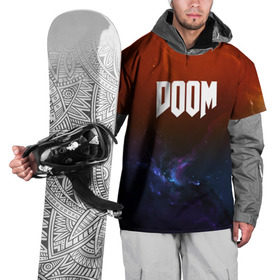 Накидка на куртку 3D с принтом DOOM SPACE GAME в Тюмени, 100% полиэстер |  | Тематика изображения на принте: 