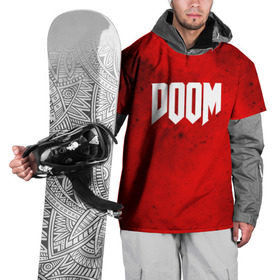 Накидка на куртку 3D с принтом DOOM MARS GAME в Тюмени, 100% полиэстер |  | art | doom | game | возвращение | дум | игра | легенда | шутер
