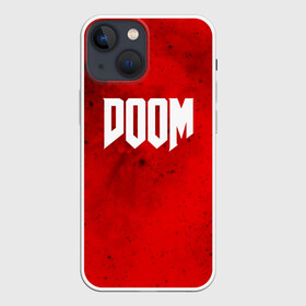 Чехол для iPhone 13 mini с принтом DOOM MARS GAME в Тюмени,  |  | art | doom | game | возвращение | дум | игра | легенда | шутер