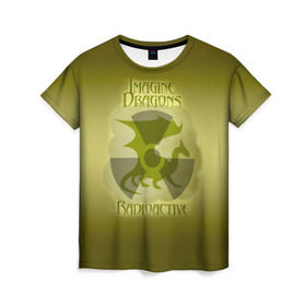 Женская футболка 3D с принтом Imagine Dragons, Radioactive в Тюмени, 100% полиэфир ( синтетическое хлопкоподобное полотно) | прямой крой, круглый вырез горловины, длина до линии бедер | альтернативный | американская | группа | драгонс | имеджин | инди | индирок | поп | рок | электроник