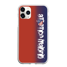 Чехол для iPhone 11 Pro матовый с принтом Atletico Madrid 2018 Original в Тюмени, Силикон |  | атлетико мадрид | эмблема