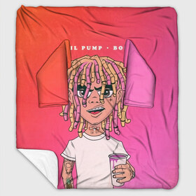 Плед с рукавами с принтом Lil Pump Boss в Тюмени, 100% полиэстер | Закругленные углы, все края обработаны. Ткань не мнется и не растягивается. Размер 170*145 | hip hop | hiphop | lil pump | mc | rap | газзи гарсия | зачитал | клауд | клауд рэп | лил памп | лили | мс | памп | реп | репер | речитатив | рэп | рэпер | трэп | хип | хип хоп | хипхоп | хоп