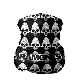 Бандана-труба 3D с принтом Ramones в Тюмени, 100% полиэстер, ткань с особыми свойствами — Activecool | плотность 150‒180 г/м2; хорошо тянется, но сохраняет форму | Тематика изображения на принте: ramone | ramones | группа | джонни | джоуи | ди ди томми | марки | панк | поп | раманес | раманэс | рамон | рамонес | рамонэс | рамоун | рамоунз | рамоунс | рок | хард | хардрок