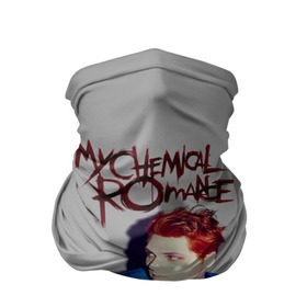 Бандана-труба 3D с принтом My Chemical Romance в Тюмени, 100% полиэстер, ткань с особыми свойствами — Activecool | плотность 150‒180 г/м2; хорошо тянется, но сохраняет форму | Тематика изображения на принте: gerard way | mcr | my chemical romance | альтернативный | группа | джерард уэй | май кемикал романс | мкр | мой химический роман | мхр | мцр | панк | поп | поппанк | рок | рэй торо