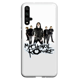 Чехол для Honor 20 с принтом Группа My Chemical Romance в Тюмени, Силикон | Область печати: задняя сторона чехла, без боковых панелей | gerard way | mcr | my chemical romance | альтернативный | группа | джерард уэй | май кемикал романс | мкр | мой химический роман | мхр | мцр | панк | поп | поппанк | рок | рэй торо