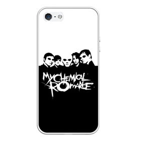 Чехол для iPhone 5/5S матовый с принтом My Chemical Romance в Тюмени, Силикон | Область печати: задняя сторона чехла, без боковых панелей | gerard way | mcr | my chemical romance | альтернативный | группа | джерард уэй | май кемикал романс | мкр | мой химический роман | мхр | мцр | панк | поп | поппанк | рок | рэй торо