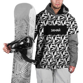 Накидка на куртку 3D с принтом VERSUS BATTLE-ЗАМАЙ в Тюмени, 100% полиэстер |  | 