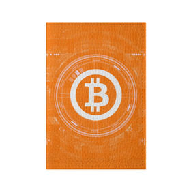 Обложка для паспорта матовая кожа с принтом BITCOIN в Тюмени, натуральная матовая кожа | размер 19,3 х 13,7 см; прозрачные пластиковые крепления | bitcoin | btc | coin | crypto | ethereum | money | orange | биткоин | валюта | деньги | известные | криптовалюта | логотип | монета | надписи.cash | оранжевый | цвет | цифровое золото | эфир