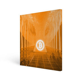Холст квадратный с принтом BITCOIN в Тюмени, 100% ПВХ |  | Тематика изображения на принте: bitcoin | btc | coin | crypto | ethereum | money | orange | биткоин | валюта | деньги | известные | криптовалюта | логотип | монета | надписи.cash | оранжевый | цвет | цифровое золото | эфир