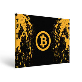 Холст прямоугольный с принтом BITCOIN в Тюмени, 100% ПВХ |  | bitcoin | btc | coin | crypto | ethereum | miner | mining | money | orange | биткоин | валюта | деньги | известные | криптовалюта | логотип | майнер | майнинг | монета | надписи.cash | оранжевый | цвет | цифровое золото | эфир