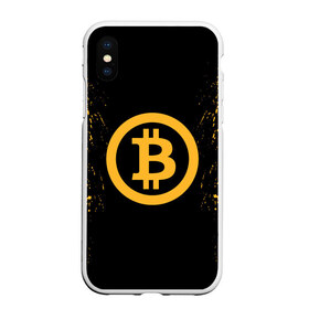 Чехол для iPhone XS Max матовый с принтом BITCOIN в Тюмени, Силикон | Область печати: задняя сторона чехла, без боковых панелей | bitcoin | btc | coin | crypto | ethereum | miner | mining | money | orange | биткоин | валюта | деньги | известные | криптовалюта | логотип | майнер | майнинг | монета | надписи.cash | оранжевый | цвет | цифровое золото | эфир