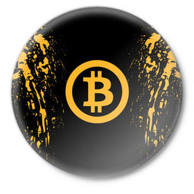 Значок с принтом BITCOIN в Тюмени,  металл | круглая форма, металлическая застежка в виде булавки | Тематика изображения на принте: bitcoin | btc | coin | crypto | ethereum | miner | mining | money | orange | биткоин | валюта | деньги | известные | криптовалюта | логотип | майнер | майнинг | монета | надписи.cash | оранжевый | цвет | цифровое золото | эфир