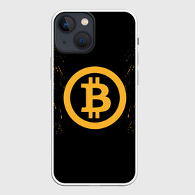 Чехол для iPhone 13 mini с принтом БИТКОИН | BITCOIN в Тюмени,  |  | bitcoin | btc | coin | crypto | ethereum | miner | mining | money | orange | биткоин | валюта | деньги | известные | криптовалюта | логотип | майнер | майнинг | монета | надписи.cash | оранжевый | цвет | цифровое золото | эфир