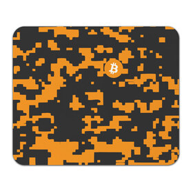 Коврик прямоугольный с принтом BITCOIN в Тюмени, натуральный каучук | размер 230 х 185 мм; запечатка лицевой стороны | Тематика изображения на принте: bitcoin | btc | crypto | биткоин | валюта | деньги | криптовалюта | цифровое золото