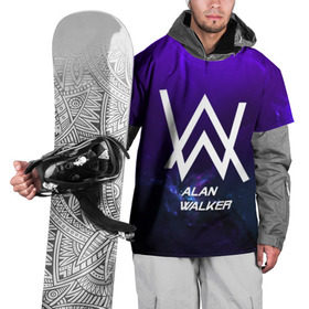 Накидка на куртку 3D с принтом Alan Walker SPACE COLLECTION в Тюмени, 100% полиэстер |  | Тематика изображения на принте: alan walker | club | music | абстракция | клубная музыка | космос | краски | музыка