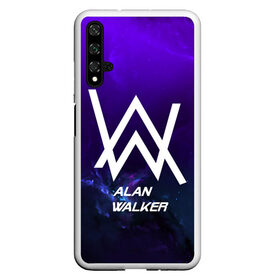 Чехол для Honor 20 с принтом Alan Walker SPACE COLLECTION в Тюмени, Силикон | Область печати: задняя сторона чехла, без боковых панелей | alan walker | club | music | абстракция | клубная музыка | космос | краски | музыка