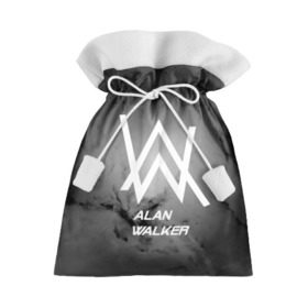 Подарочный 3D мешок с принтом ALAN WALKER в Тюмени, 100% полиэстер | Размер: 29*39 см | alan walker | club | music | абстракция | клубная музыка | космос | краски | музыка