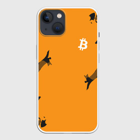 Чехол для iPhone 13 с принтом БИТКОИН | BITCOIN в Тюмени,  |  | bitcoin | btc | crypto | биткоин | валюта | деньги | криптовалюта | цифровое золото