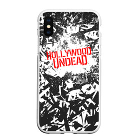 Чехол для iPhone XS Max матовый с принтом Hollywood Undead в Тюмени, Силикон | Область печати: задняя сторона чехла, без боковых панелей | 