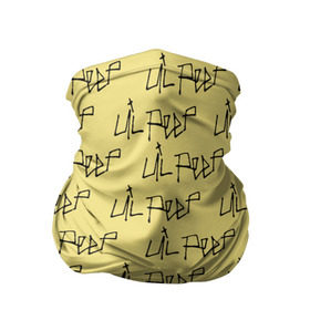 Бандана-труба 3D с принтом LiL PEEP Pattern в Тюмени, 100% полиэстер, ткань с особыми свойствами — Activecool | плотность 150‒180 г/м2; хорошо тянется, но сохраняет форму | band | cry baby | emo | lil peep | music | musician | rap | swag | логотип | музыка | музыкант | нытик. | рэп | сваг | эмо