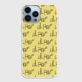 Чехол для iPhone 13 Pro Max с принтом LiL PEEP Pattern в Тюмени,  |  | Тематика изображения на принте: band | cry baby | emo | lil peep | music | musician | rap | swag | логотип | музыка | музыкант | нытик. | рэп | сваг | эмо