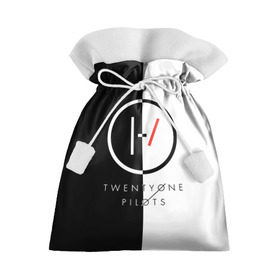 Подарочный 3D мешок с принтом Twenty One Pilots в Тюмени, 100% полиэстер | Размер: 29*39 см | Тематика изображения на принте: rock | t.o.p. | top | twenty one pilots | рок