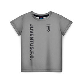 Детская футболка 3D с принтом Juventus 2018 Vintage в Тюмени, 100% гипоаллергенный полиэфир | прямой крой, круглый вырез горловины, длина до линии бедер, чуть спущенное плечо, ткань немного тянется | fc | juventus | спорт | спортивные | фк | футбол | футбольный клуб | ювентус