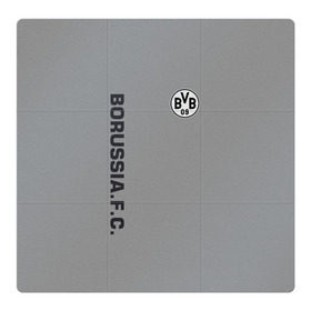 Магнитный плакат 3Х3 с принтом FC Borussia 2018 Vintage в Тюмени, Полимерный материал с магнитным слоем | 9 деталей размером 9*9 см | Тематика изображения на принте: borussia dortmund | fc | спорт | спортивные | футбол | футбольный клуб