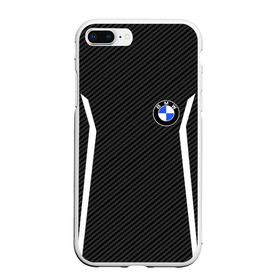 Чехол для iPhone 7Plus/8 Plus матовый с принтом BMW Motorsport Carbon в Тюмени, Силикон | Область печати: задняя сторона чехла, без боковых панелей | bmw | bmw motorsport | bmw performance | carbon | m | motorsport | performance | sport | бмв | карбон | моторспорт | спорт