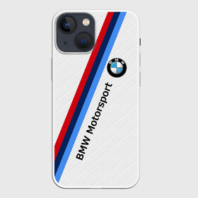 Чехол для iPhone 13 mini с принтом BMW MOTORSPORT CARBON | БМВ в Тюмени,  |  | bmw | bmw motorsport | bmw performance | carbon | m | motorsport | performance | sport | бмв | карбон | моторспорт | спорт
