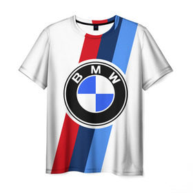 Мужская футболка 3D с принтом BMW 2018 M Sport в Тюмени, 100% полиэфир | прямой крой, круглый вырез горловины, длина до линии бедер | bmw | bmw motorsport | bmw performance | carbon | m | motorsport | performance | sport | бмв | карбон | моторспорт | спорт