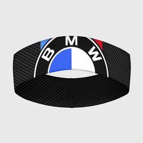 Повязка на голову 3D с принтом BMW SPORT в Тюмени,  |  | bmw | bmw motorsport | bmw performance | carbon | m | motorsport | performance | sport | бмв | карбон | моторспорт | спорт