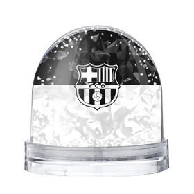 Снежный шар с принтом FC Barca Black Collection в Тюмени, Пластик | Изображение внутри шара печатается на глянцевой фотобумаге с двух сторон | fc barcelona | fcb | барселона | спорт | спортивные | футбол | футбольный клуб