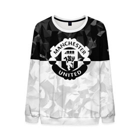 Мужской свитшот 3D с принтом F.C.M.U 2018 Black Collection в Тюмени, 100% полиэстер с мягким внутренним слоем | круглый вырез горловины, мягкая резинка на манжетах и поясе, свободная посадка по фигуре | fc | manchester united | зож | манчестер юнайтед
  | спорт | спортивные | футбол | футбольный клуб