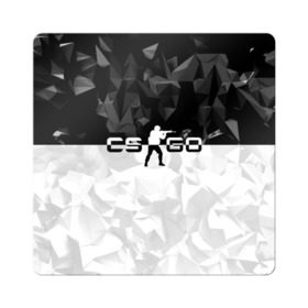 Магнит виниловый Квадрат с принтом CS GO Black Collection в Тюмени, полимерный материал с магнитным слоем | размер 9*9 см, закругленные углы | counter strike | cs | cs go | global | go.offensive | шутер