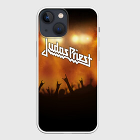 Чехол для iPhone 13 mini с принтом Judas Priest в Тюмени,  |  | band | judas priest | metal | music | rock | атрибутика | метал | музыка | рок