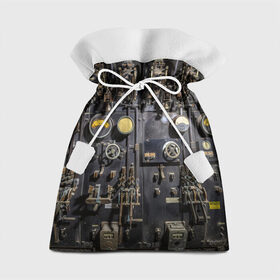 Подарочный 3D мешок с принтом Механизм в Тюмени, 100% полиэстер | Размер: 29*39 см | давление | дым | механизм | механика | панк | пар | рычаг | стим | стимпанк | тумблер